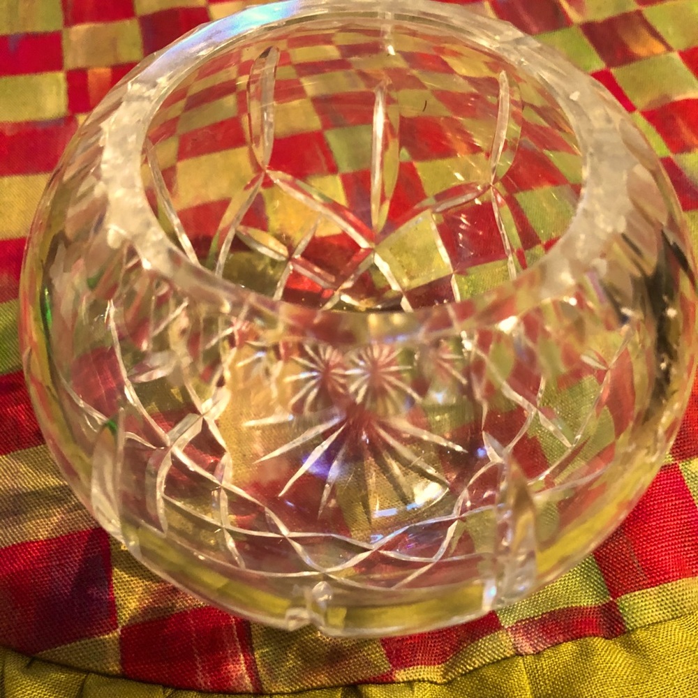 Waterford crystal votive holder